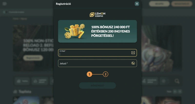 Lemon Casino Bejelentkezés